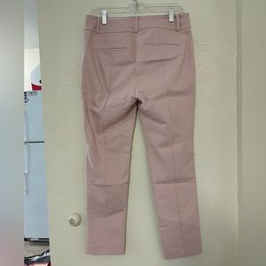 LOFT Modern Skinny Ankle Pants- pale pink